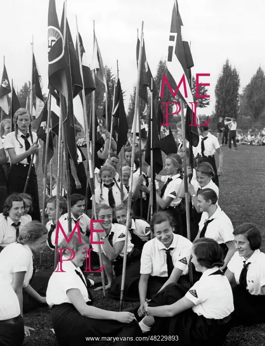 : BDM pennant, 1937 : BDM pennant, 1937