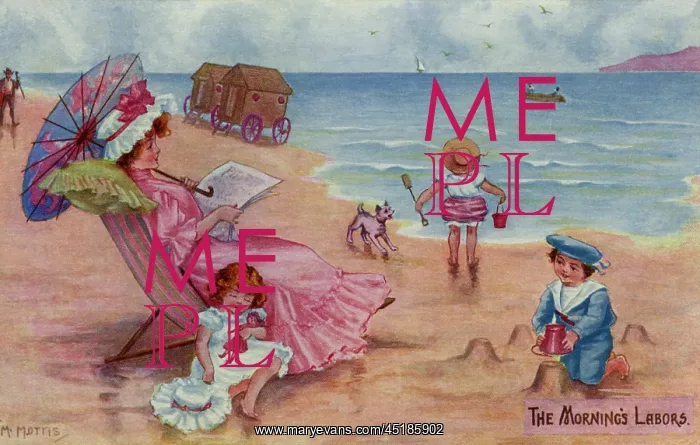 : On the beach : On the beach