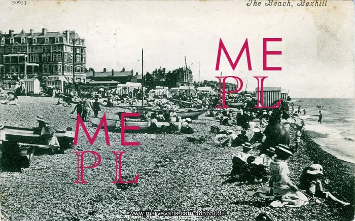 : The Beach, Bexhill, Sussex : The Beach, Bexhill, Sussex