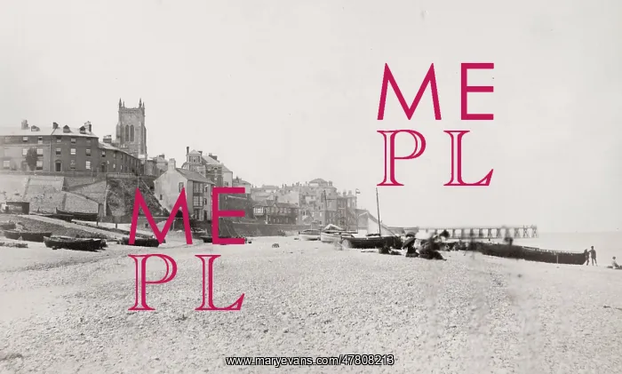 : Beach and boats at Cromer, Norfolk