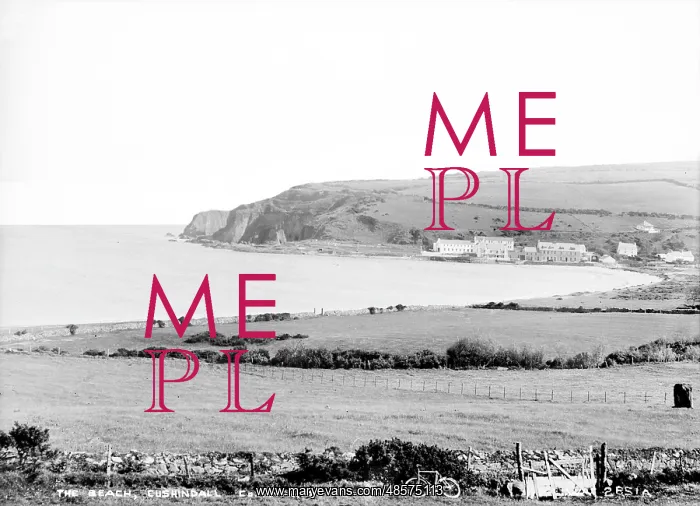 : The Beach, Cushendall, Co. Antrim : The Beach, Cushendall, Co. Antrim