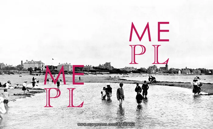  : The Beach, Elie early 1900's