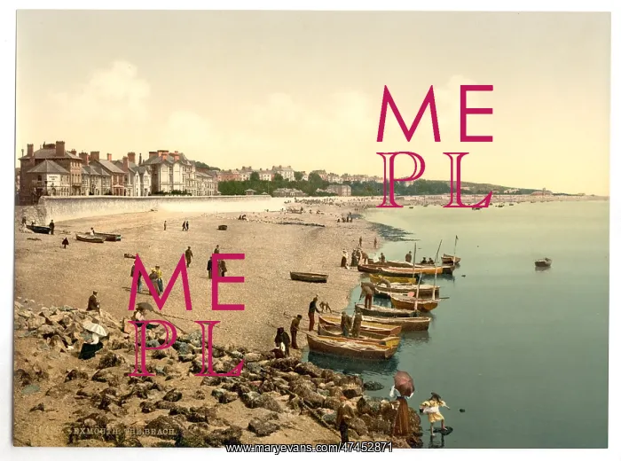 : The beach, Exmouth, England : The beach, Exmouth, England