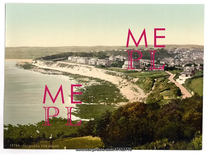 : The beach, Falmouth, Cornwall, England : The beach, Falmouth, Cornwall, England