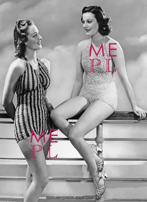 : Beach fashion, 1938 / 1939 : Beach fashion, 1938 / 1939