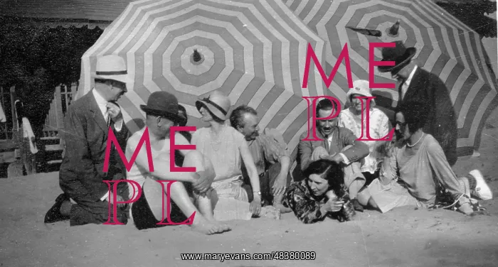 : On the beach at Fregene, Italy : On the beach at Fregene, Italy