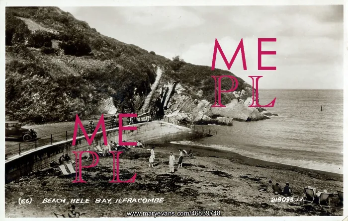  : The Beach at Hele Bay, Ilfracombe, Devon