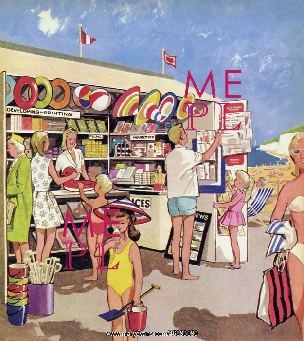  : The Beach Kiosk Lady