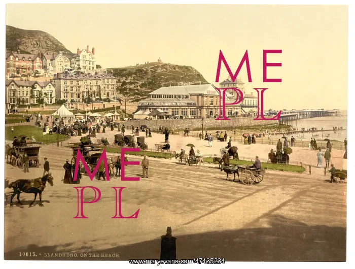 : On the beach, Llandudno, Wales : On the beach, Llandudno, Wales