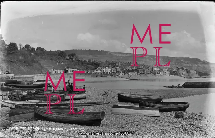 : The Beach at Lyme Regis : The Beach at Lyme Regis