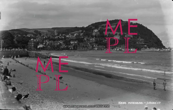 : Beach at Minehead : Beach at Minehead