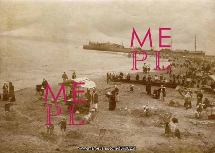: The Beach, Morecambe, Lancashire : The Beach, Morecambe, Lancashire