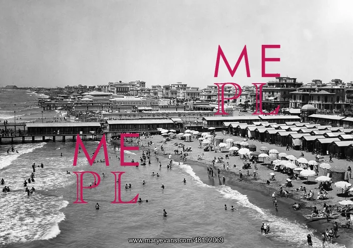 : Beach of Ostia Lido : Beach of Ostia Lido