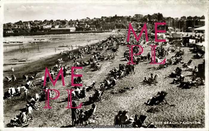 : The Beach, Paignton, Devon : The Beach, Paignton, Devon