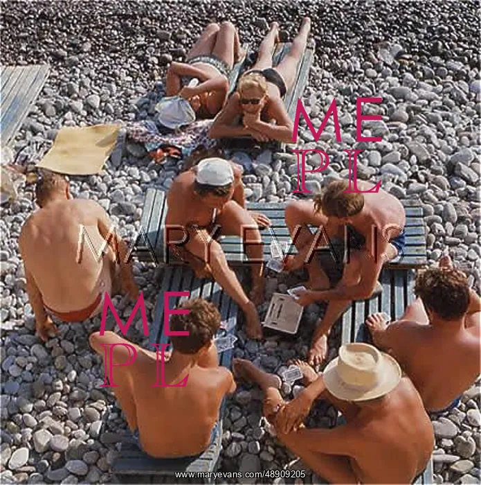 : BEACH / PLAYING CARDS 1971 : BEACH / PLAYING CARDS 1971