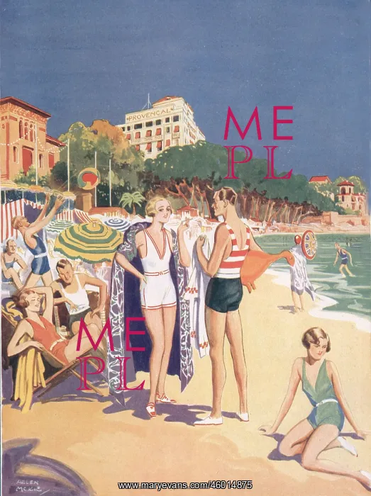  : Beach Scene 1929