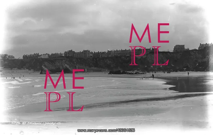 : Beach Scene at Newquay : Beach Scene at Newquay