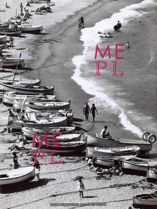 : Beach scene at Tossa de Mar, Costa Brava, Spain : Beach scene at Tossa de Mar, Costa Brava, Spain