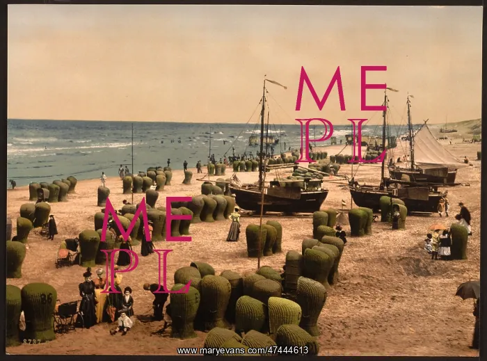 : The beach, Scheveningen, Holland : The beach, Scheveningen, Holland