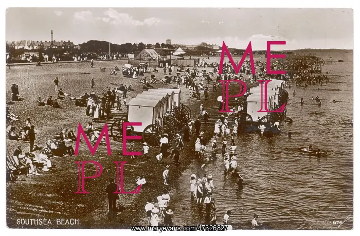 : Beach at Southsea : Beach at Southsea