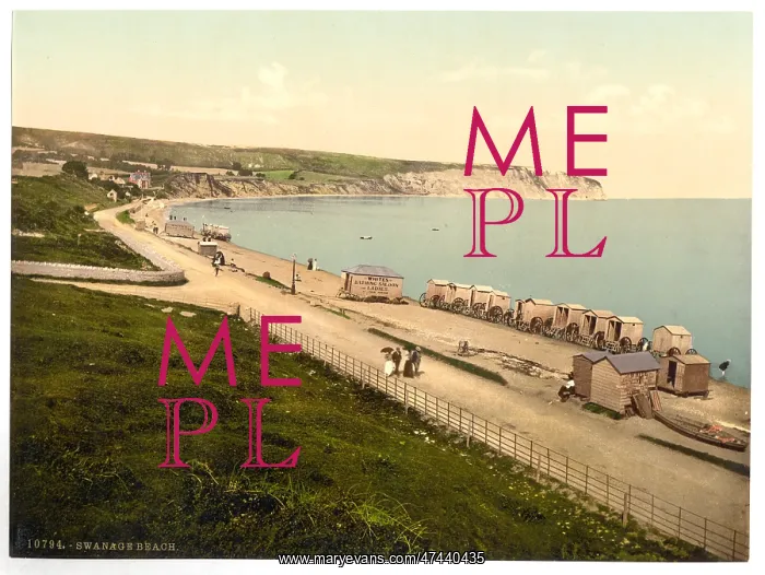 : Beach, Swanage, England : Beach, Swanage, England