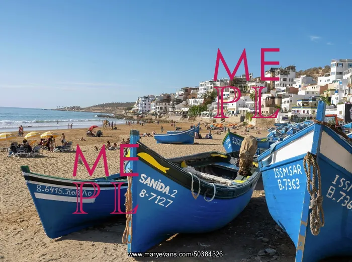 : Beach, Taghazout, Souss-Massa, Morocco : Beach, Taghazout, Souss-Massa, Morocco