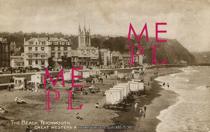 : The Beach, Teignmouth, Devon : The Beach, Teignmouth, Devon