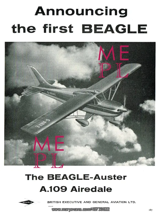 : Beagle - Auster A109 Airedale G-ARKE : Beagle - Auster A109 Airedale G-ARKE