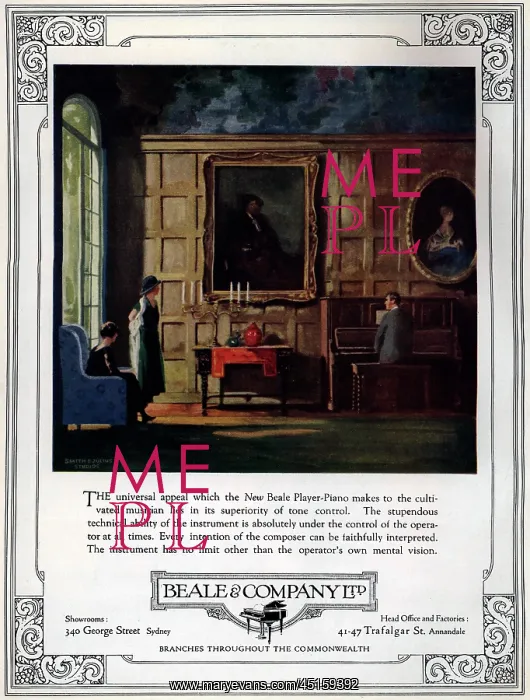 : Beale & Company Advertisement : Beale & Company Advertisement
