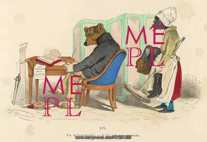 : BEAR AT DESK : BEAR AT DESK