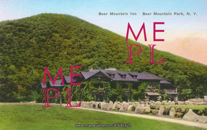  : Bear Mountain Inn, Bear Mountain Park, New York State, USA