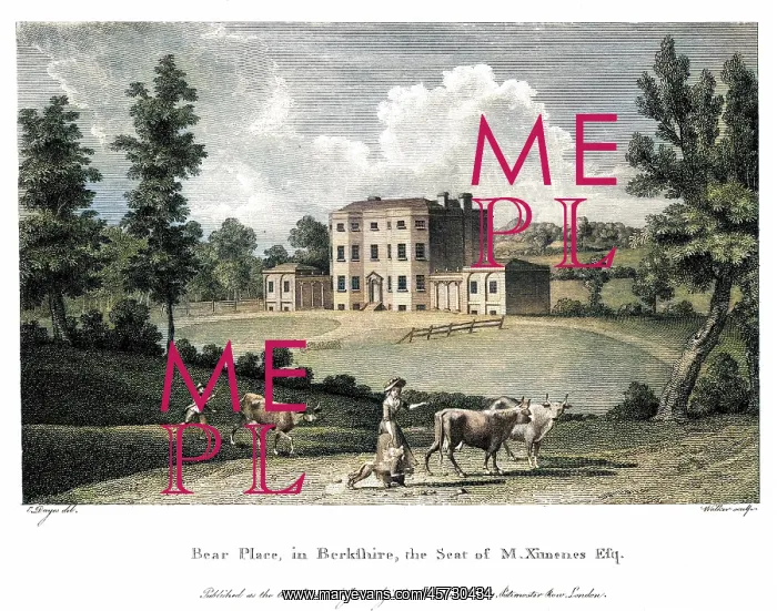 : BEAR PLACE / BERKS / 1788 : BEAR PLACE / BERKS / 1788