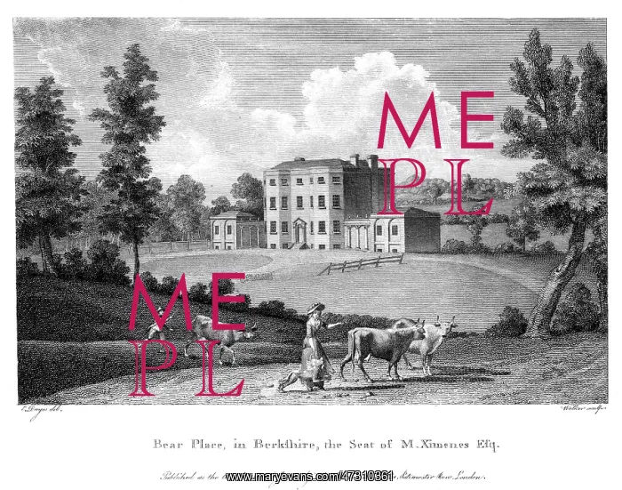 : BEAR PLACE / BERKS / 1788 : BEAR PLACE / BERKS / 1788