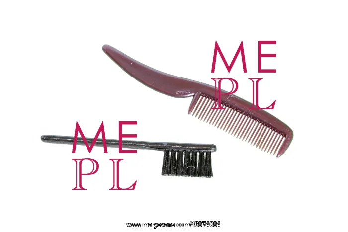 : Beard comb and brush : Beard comb and brush