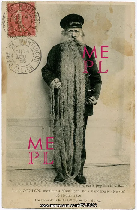 : BEARD / LOUIS COULON 1904 : BEARD / LOUIS COULON 1904