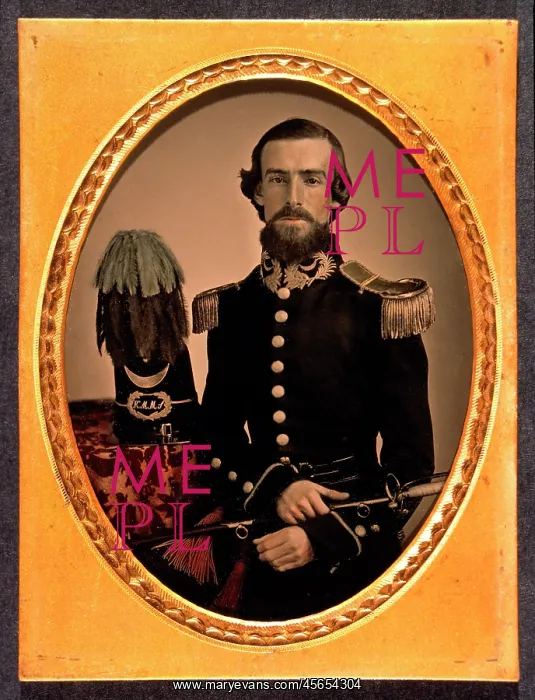  : Bearded Man in Uniform - Portrait