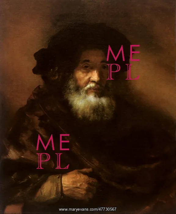 : A Bearded Old Man in a Cap, circle of Rembrandt : A Bearded Old Man in a Cap, circle of Rembrandt