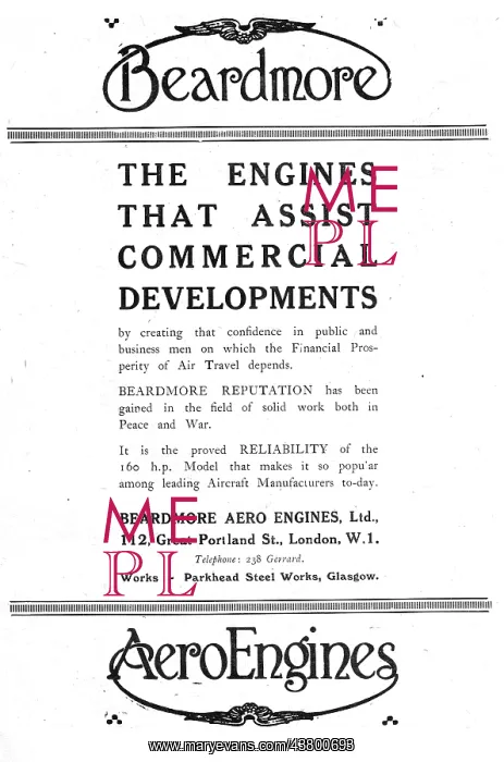  : Beardmore - Engines That Assist Commercial