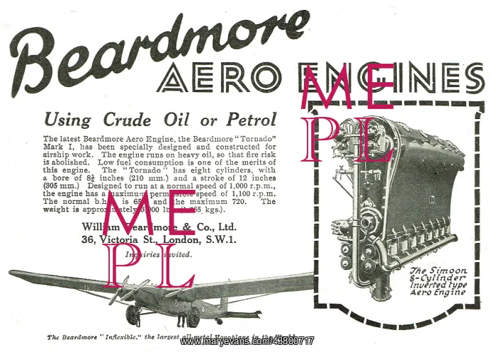 : Beardmore Tornado Engine - For : Beardmore Tornado Engine - For