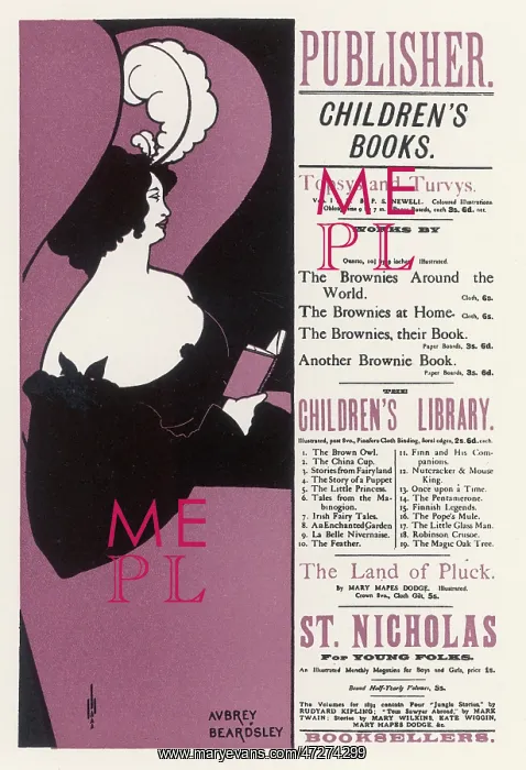 : Beardsley Poster - Books : Beardsley Poster - Books