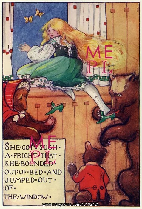 : From The Three Bears by Katharine Cameron : From The Three Bears by Katharine Cameron