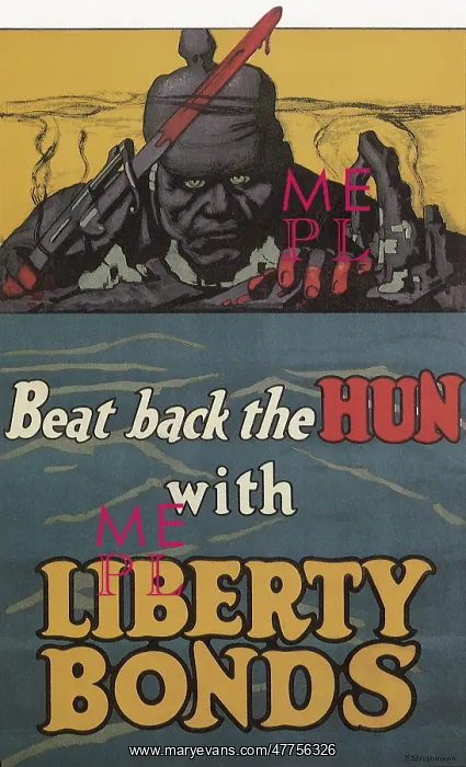 : Beat Back the Hun with Liberty Bonds : Beat Back the Hun with Liberty Bonds