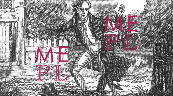 : Beating a boy, c.1800 : Beating a boy, c.1800