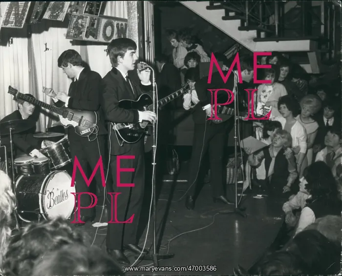  : The Beatles performing at The Cavern, Liverpool