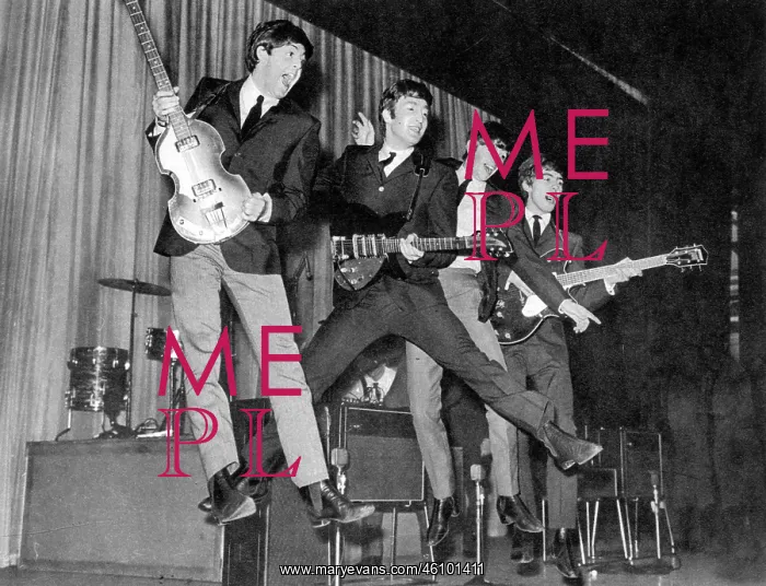: The Beatles rehearsing for the Royal Variety Performance : The Beatles rehearsing for the Royal Variety Performance