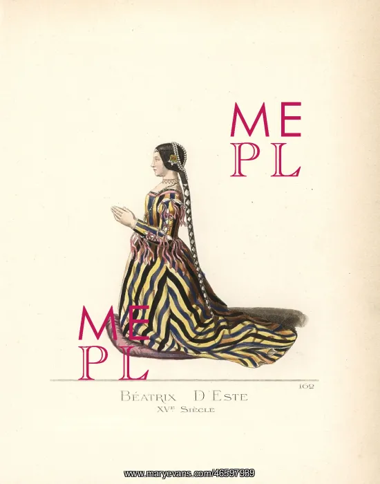: Beatrice d'Este, duchess of Bari and later : Beatrice d'Este, duchess of Bari and later