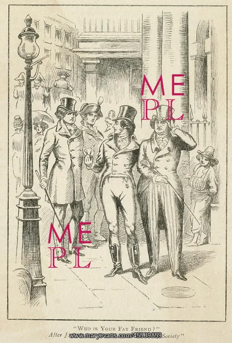 : Beau Brummell Satire : Beau Brummell Satire