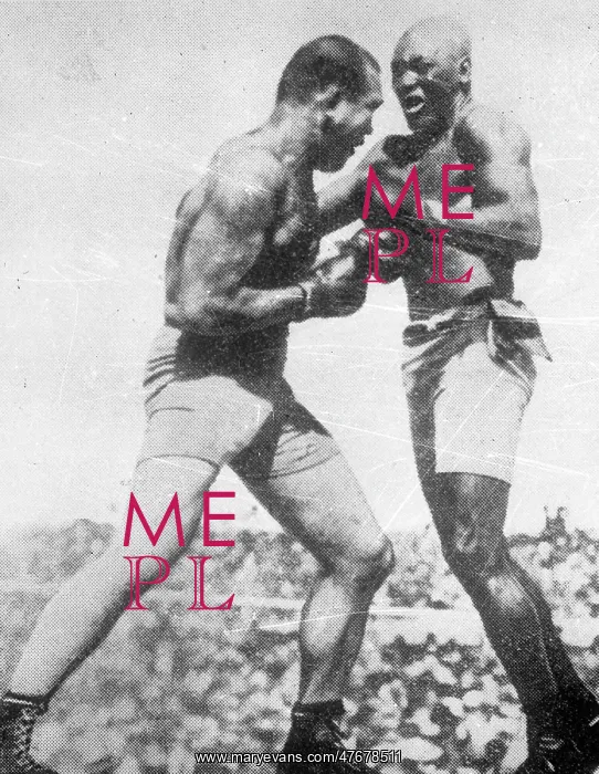 : Beau Jack, American boxer, in a boxing match : Beau Jack, American boxer, in a boxing match