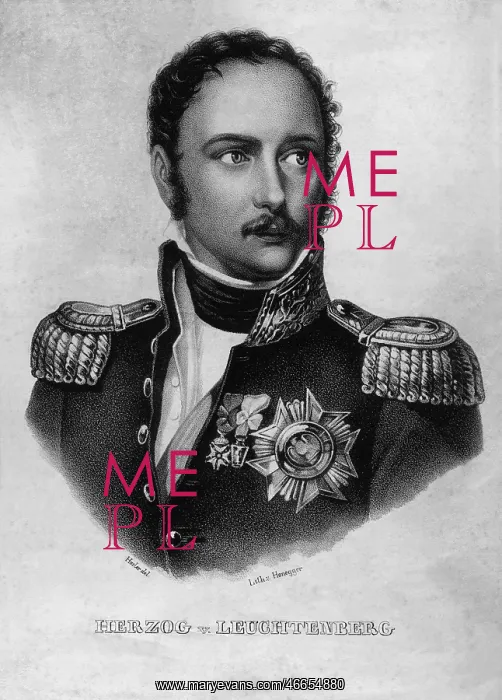 : Beauharnais, Eugene de, 3.9.1781 - 21.2.1824 : Beauharnais, Eugene de, 3.9.1781 - 21.2.1824