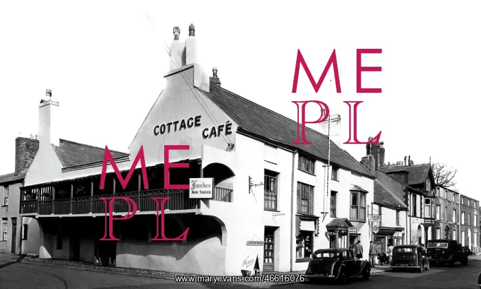  : Beaumaris, The Cottage Cafe c1955